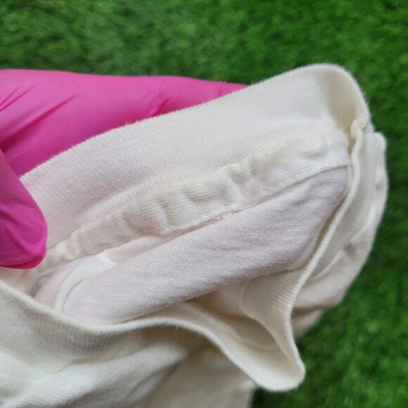 VTG 90s Puff Print Connecticut Daffodil Flower T-Shirt Mens Medium Floral Tee - Picture 6 of 6